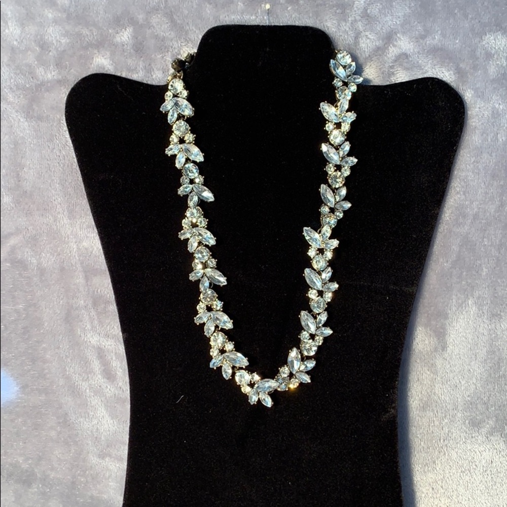 Crystal Statement Necklace - image 1